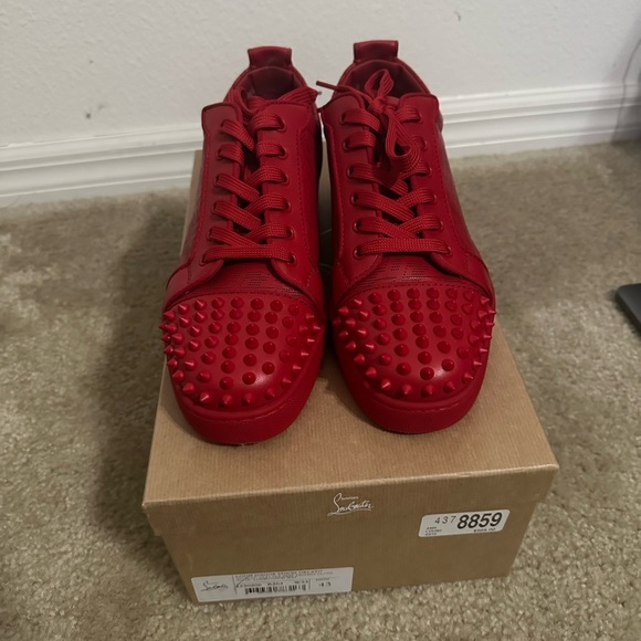 Christian Louboutin Red Bottom sneakers - Picture 1 of 4